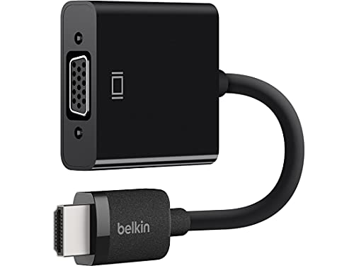 Belkin HDMI®-/VGA-Adapter mit Micro-USB zur Stromver., schwarz