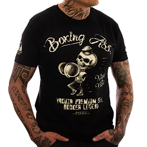 Yakuza Premium Herren T-Shirt 3407 schwarz XL