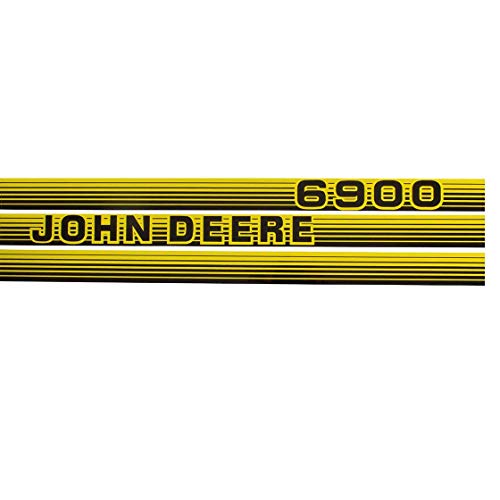 Aufklebersatz | passend zu John Deere | 6900 | Aufkleber | Logo | passend zu John Deere | Typaufkleber | Sticker | Trecker | Traktor | Schlepper | Agrar