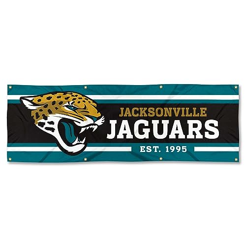 Jacksonville Jaguars großes Banner 6 x 1,8 m