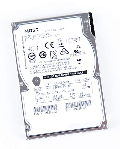 HGST Ultrastar C10K900 450 GB 6G 10K SAS 2.5' Festplatte/Hard Disk - HUC109045CSS600