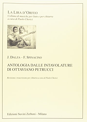 ,-Antologia dalle intavolature Di O. Petrucci-Gitarre-SCORE