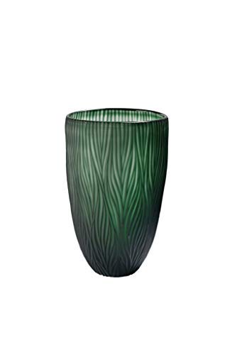 sompex Dinah Vase/Schale, Farbe:grün, Größe:18 x 28 cm