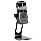 IK Multimedia iRig Stream Mic Pro, Kondensator Mikrofon mit integriertem Audio Interface für iPhone, iPad, Android, USB-Computer, Mac, Windows PC, ideal für Podcast, Recording, Gesang Aufnahme, Gaming