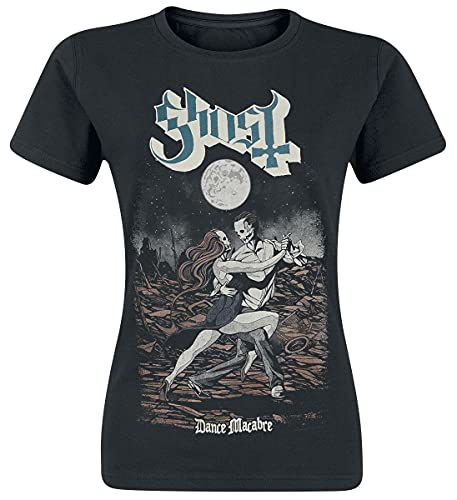 Ghost Dance Macabre Frauen T-Shirt schwarz M 100% Baumwolle Band-Merch, Bands
