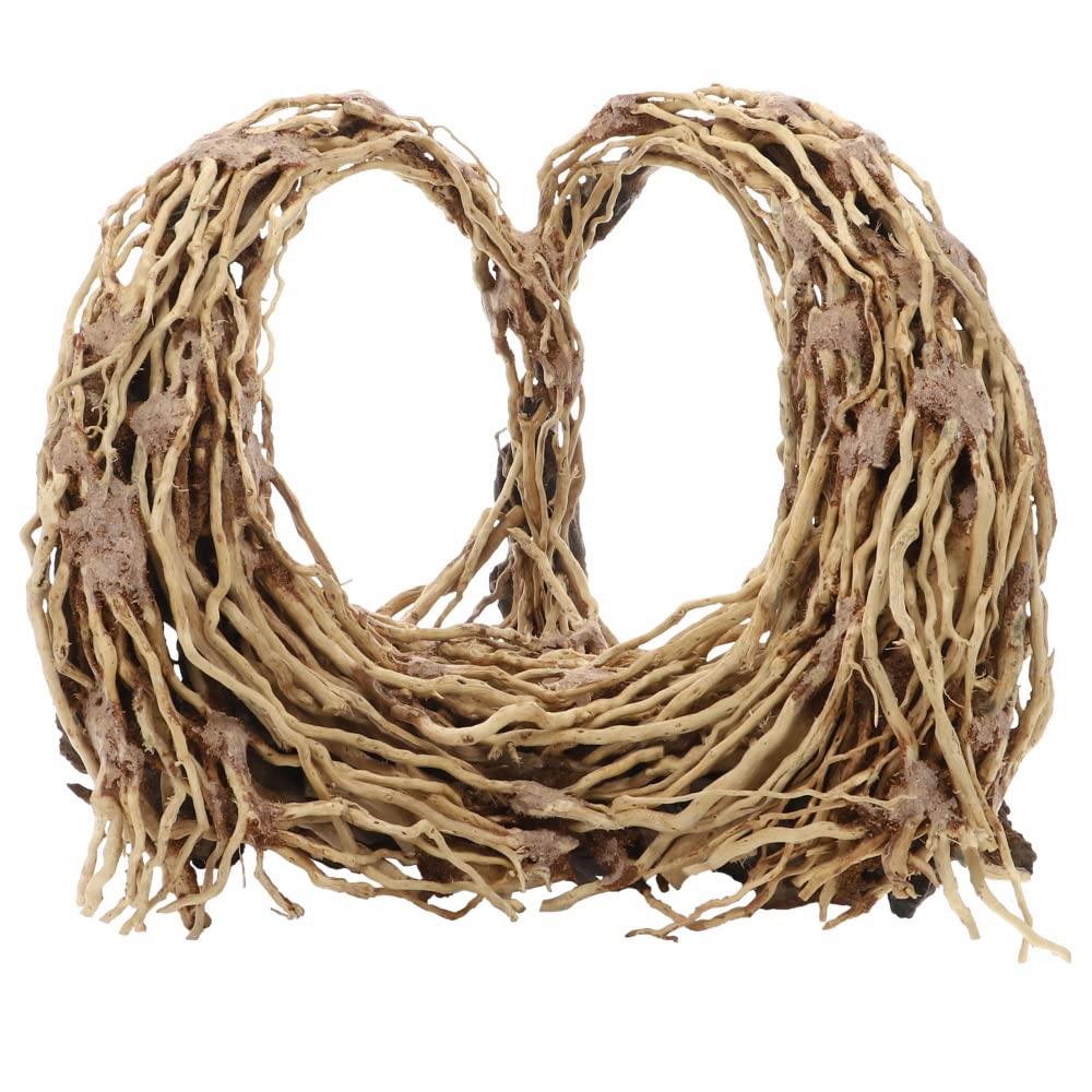 Dupla Heart Root, handgefertigte Wurzel Aquariendekoration, 40 x 30 x 30 cm