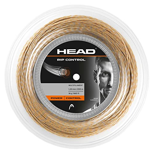 HEAD Tennissaite Rip Control Rolle 200m Weiss (100) 1,3