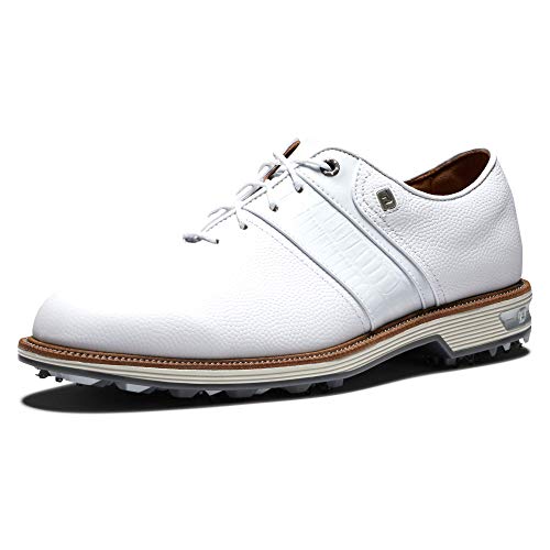 Footjoy Herren Premiere Series Packard Golfschuh, weiß, 42.5 EU