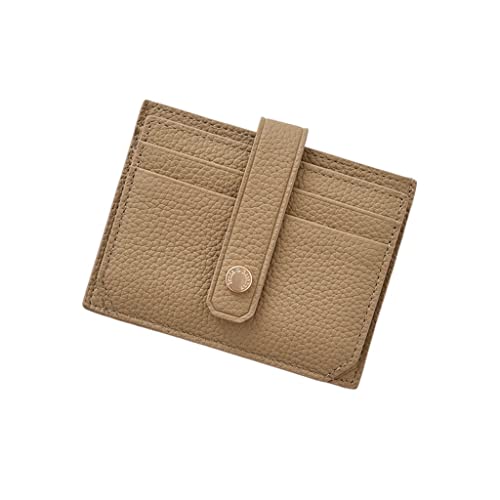 ArinkO Compact Card Bag: Schlanke Geldbörse für mehrere Karten und Führerschein (Hellgrau)