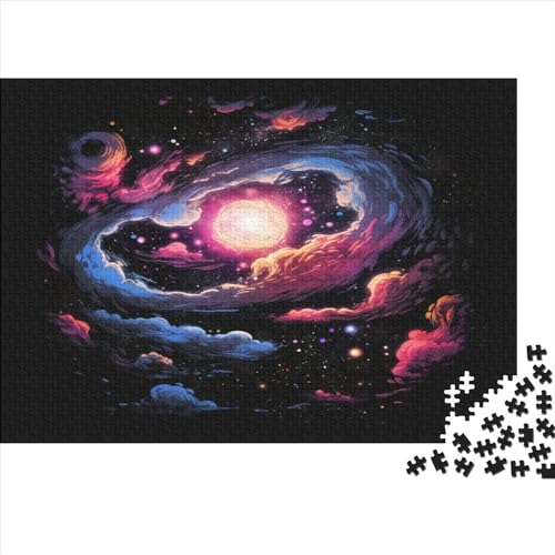 Cosmic Nebulae 1000 Teile Cool Style Erwachsene Puzzles Educational Game Home Decor Family Challenging Games Geburtstag Entspannung Und Intelligenz 1000pcs (75x50cm)