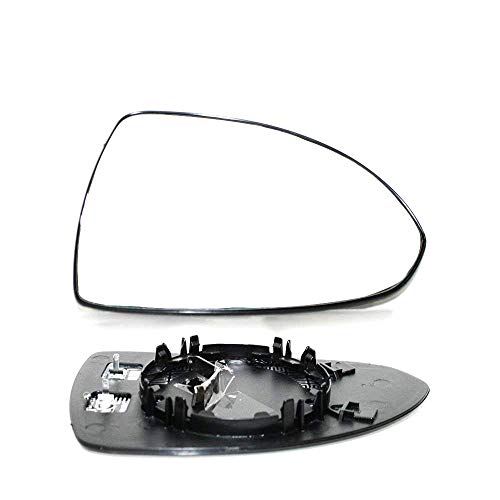 Aussenspiegel Ersatzspiegel Spiegelglas Spiegel Seitenspiegel Beheizbar Glas Rechts Beifahrerseite Kompatibel mit Corsa D 2006-2015 OEM 1426554 13187628