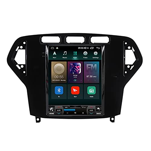 Android 11 2 DIN Autoradio Radio für Ford Mondeo MK4 2007-2010 Auto-Entertainment-System mit 9.7 Zoll Touchscreen Car Radio Unterstützt Bluetooth-Freisprechen WiFi USB Canbus GPS ( Color : A TS 9863 4