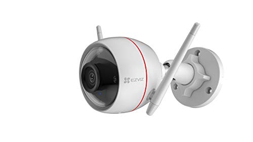 EZVIZ C3W Full HD Outdoor Smart Security Cam, mit Sirene & Stroboskoplicht, Farb-Nachtsicht