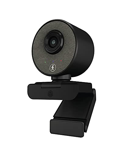ICY BOX Full-HD USB Webcam mit Mikrofon, Klemmfuß, HD-Autofokus, WDR IB-CAM501-HD