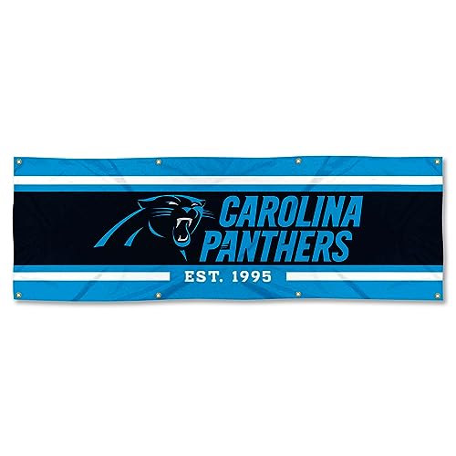 Carolina Panthers großes Banner 6 x 1,8 m