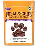 Pet Munchies Leber & Huhn Hundetraining-Leckerlis 50 g (8 Stück)