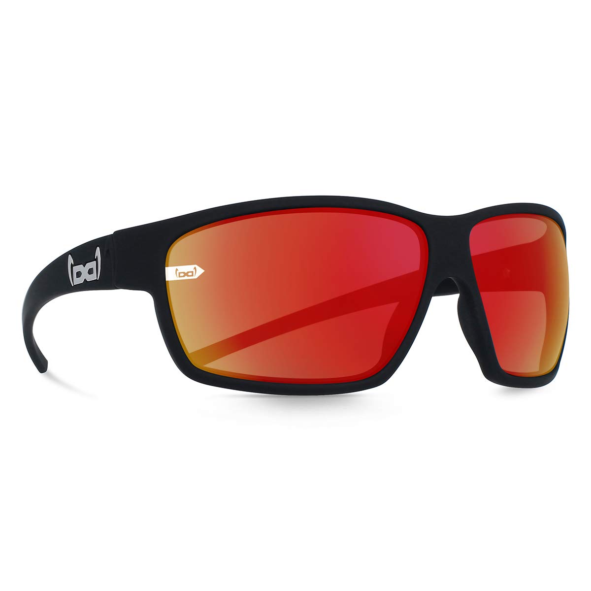 Gloryfy unbreakable eyewear (G15 blast red) - Unzerbrechliche Sonnenbrille, Sport, Damen, Herren, Rot-Verspiegelte Gläser