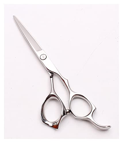 Haarschneidscheren 6-Zoll-professionelle Friseurschere, Haarstyling-Werkzeugschere, dünnerte Schere, Haushaltsschere (Color : Black)