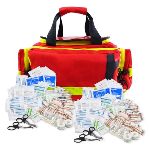 TMS PRO SHOP Erste Hilfe Tasche First Responder PROFI, mit 2 x Rettungsdienstfüllung DIN 14142, Art.-Nr. 610444