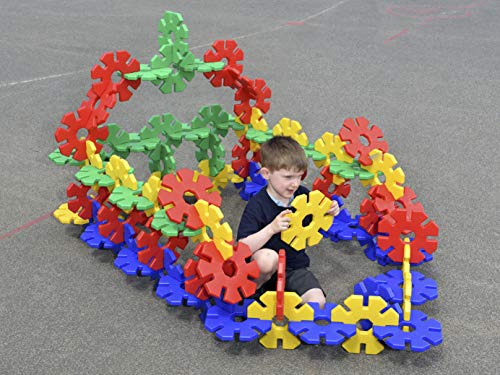 Polydron 80-1020 Riesiges Octoplay-Set, 80-teilig