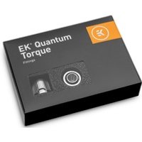 EKWB Quantum Torque STC 10/13mm 3/8" ID 1/2" OD Fitting 6 Pack - Nickel