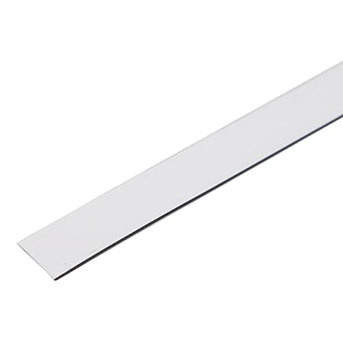 JKGHK Selbstklebend Zierleisten PVC,Für Heimtextilien, Kleiderschrank,Silver 5m,13mm