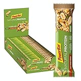 Powerbar Natural Protein Salty Peanut Crunch 24x40g - Veganer Protein Riegel + Natürliche Zutaten