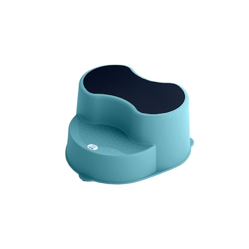 Rotho Babydesign Kinderschemel Tritthocker TOP recycelt (Kunststoff) blau
