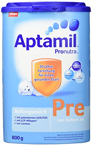 Aptamil Pronutra Pre Anfangsmilch, von Geburt an, 4er Pack (4 x 800 g)