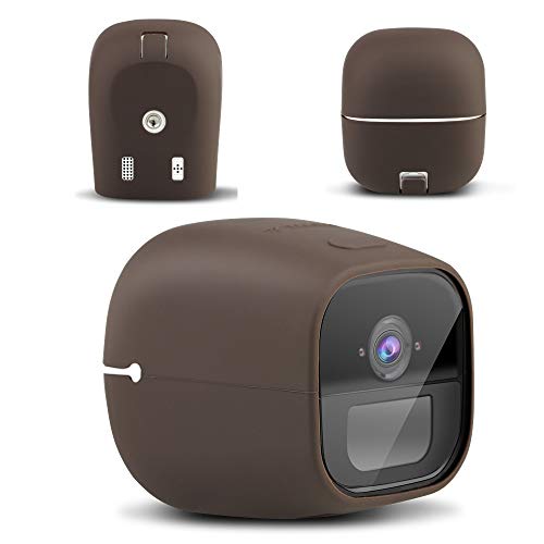 Silikon-Schutzhülle für Arlo Go und Arlo Go Smart Security Kamera (kabellose Kamera) 1 Stück, braun