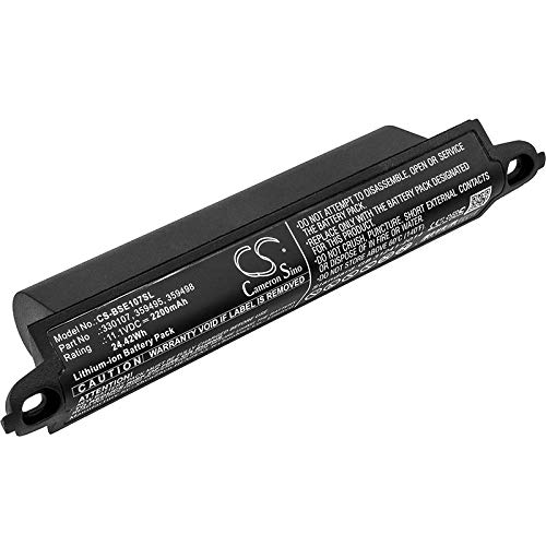 CS-BSE107SL Akku 2200mAh Kompatibel mit [Bose] 404600, Soundlink, Soundlink 2, SoundLink 3, Soundlink II, SoundTouch 20 Ersetzt 330105, für 330105A, für 330107, für 330107A, für 359495, für 359498, f