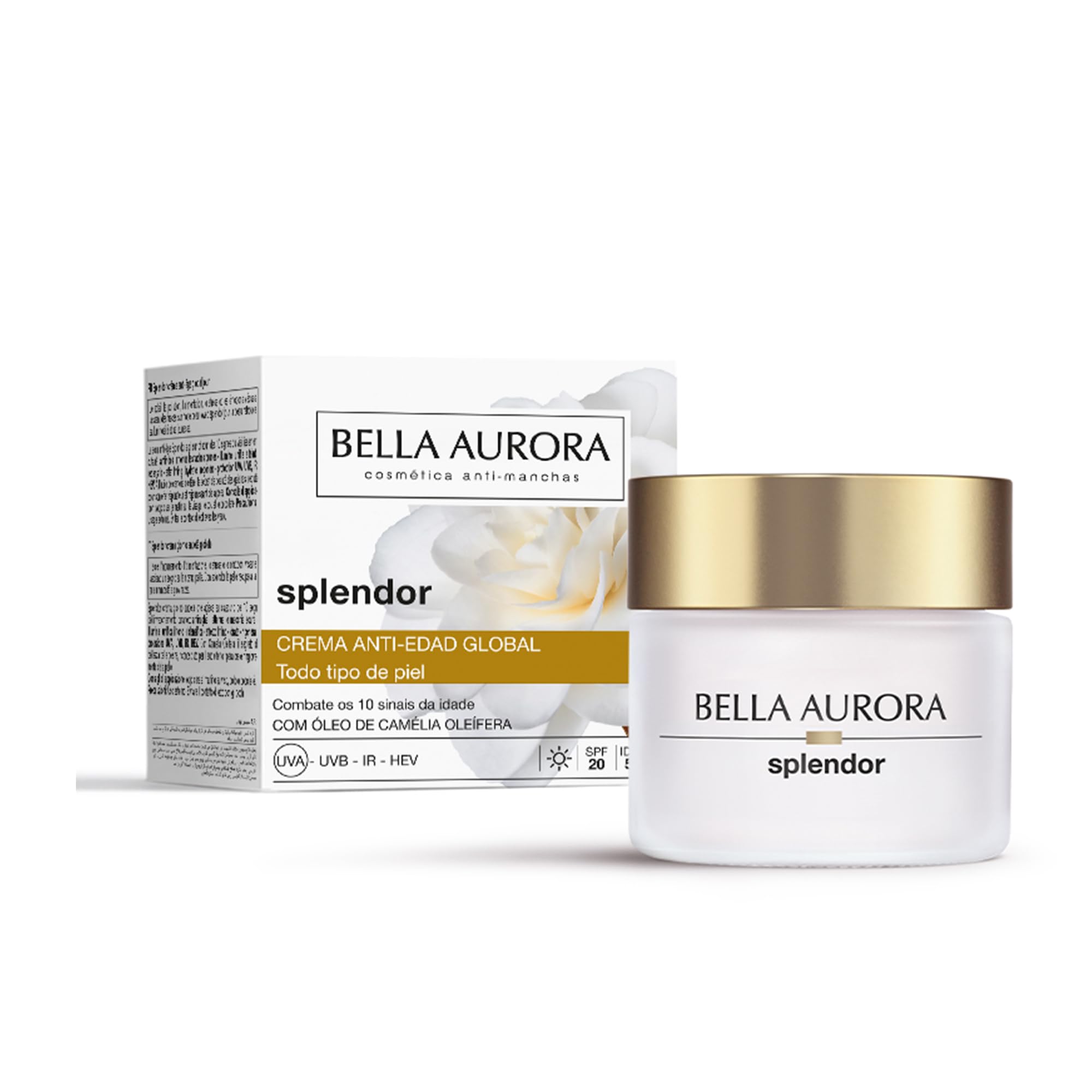 BELLA AURORA Aurora | Anti Aging Creme | 50 ml | Sorgt für eine Spürbar Jüngere und Straffere Haut | Anti Aging Formel | Splendor 10