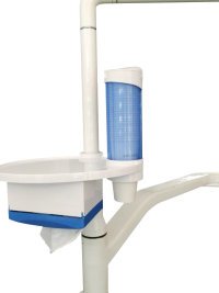 Dental Dental Tissue Box Zahnarztstuhl Cup Aufbewahrung-Halterung Dental Tray Dental Mesa Dental Labor Sets