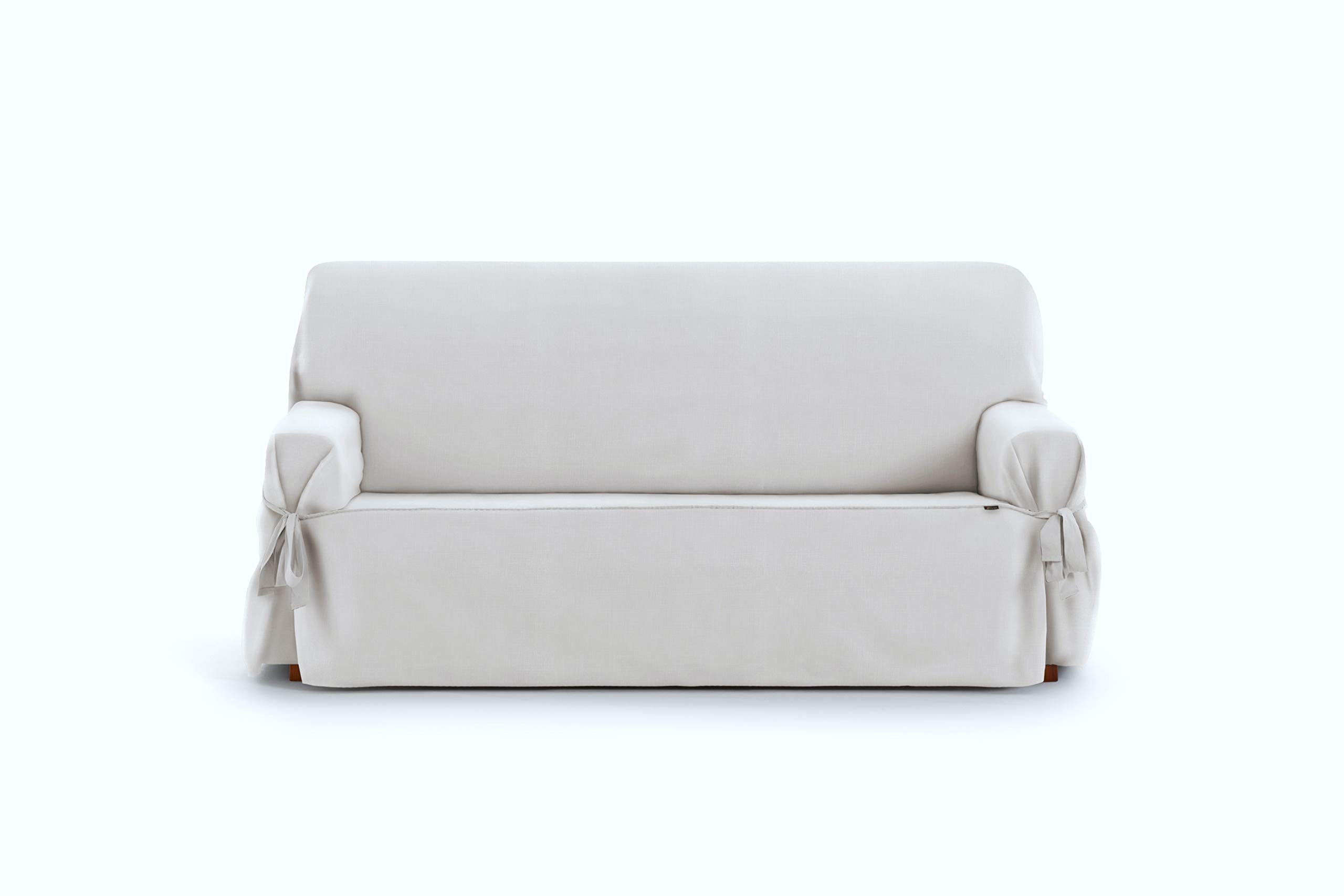 Eysa Levante Sofa überwurf, Baumwolle, Weiß, 3-Sitzer, 180cm-230cm