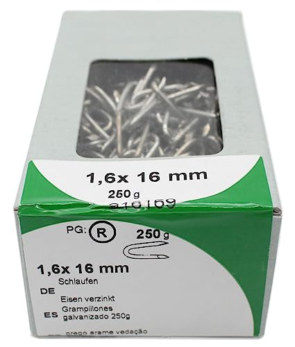 HSI Schlaufen verzinkt 1,6x16mm 250g - 916169