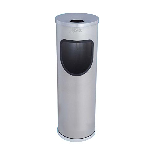 Jofel AL70201 - Standascher mit Abfallbehälter lackiert rund