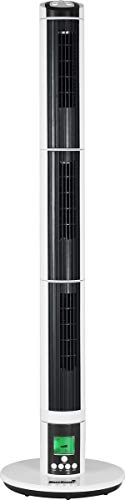 MaxxHome Klimagerät - Turmventilator Leise mit Praktischem Design - Turmlüfter für Wohnraum, Büro & Geschäft - Energiesparsames Klimagerät mit Kühlfunktion - Moderne (70W, Weiß)