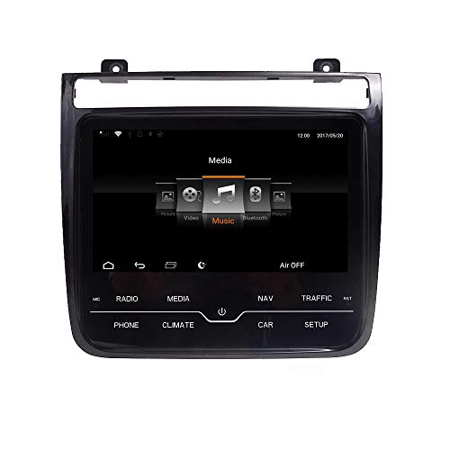 Kompatibel mit: VW Touareg 2 RNS850 9" Touchscreen Android Navigation GPS CarPlay AndroidAuto W-LAN 4G LTE SIM