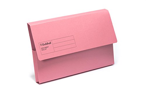 GUILDHALL DOC WALLET BLUE ANGEL PINK