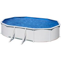 Gre KITPROV503 Ovaler Pool mit 4 seitlichen Verstärkungen, Maße: 500 x 300 cm, Höhe 120 cm.