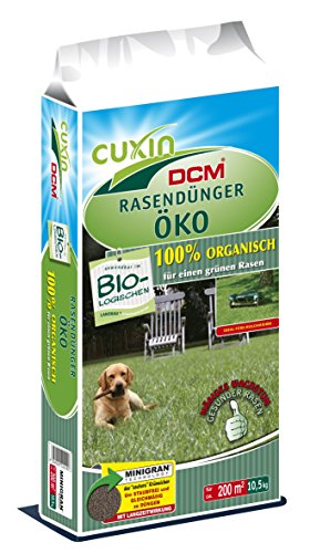 20 kg CUXIN DCM Rasendünger Öko 100% Dünger organisch Frühjahr Sommer biologisch