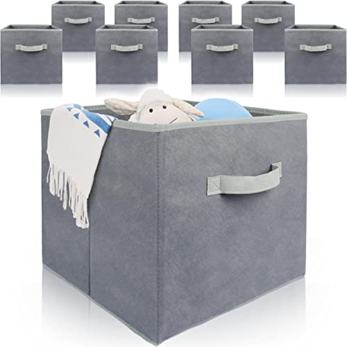 Faltbare Stoffboxen Staubox Aufbewahrungsbox 30 x 30 x 30 cm (8er Set)
