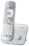 Panasonic KX-TG6811 DECT, Gap Schnurloses Telefon analog Freisprechen Silber, Grau