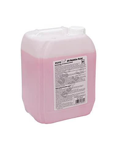 Eurolite 51705222 UV-Seifenblasenfluid (5 Liter) rot