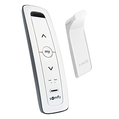 Somfy Situo 1 A/M iO Pure II Funkhandsender mit Automatikschalter Jalousien, Rollladen, Screens, Markise, Garagentor, Hoftor, Licht Ein/Aus Fernbedienung Funkempfanger