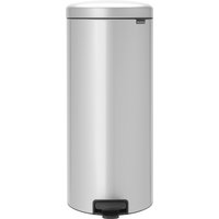 Brabantia Treteimer mit Inneneimer aus Kunststoff, stahl, Metallic Grau, 30 Liter