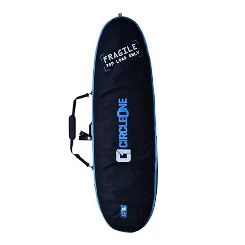 Circle One Surfboard Reisetasche Surfboard Reisetasche 1,8 m 15,2 cm Blau
