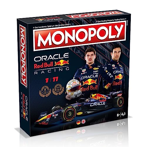 Monopoly - Red Bull Racing (deutsch/englisch) Brettspiel Boardgame Gesellschaftsspiel