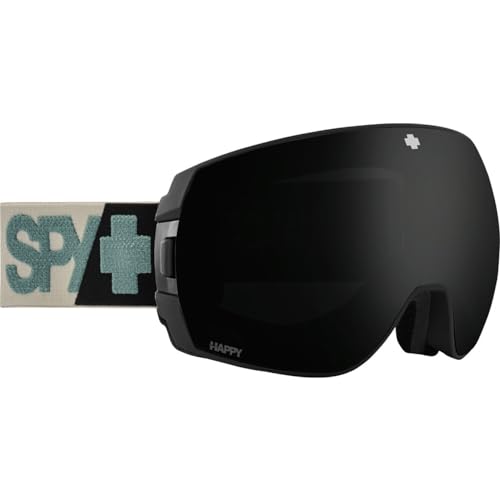 Spy Optic LEGACY Ski- und Snowboardbrille für Unisex, Erwachsene, Männer und Frauen (Warm Gray - Happy Gray Green Black + Happy LL Persimmion Silver)