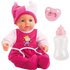 Babypuppe Hello Baby Girl, Funktionspuppe 46 cm pink